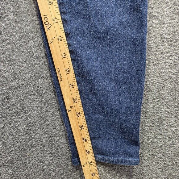 Paige Margot Ankle Jeans Womens 29 Blue High Rise Skinny Stretch Denim - Picture 8 of 10